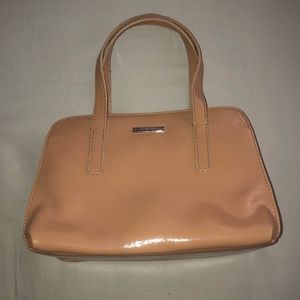 Nude Leather Nine West Minibag